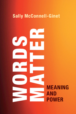 Words Matter 1108427219 Book Cover