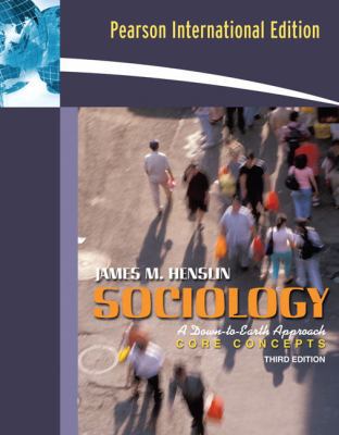 Sociology: A Down-To-Earth Approach, Core Concepts 0205611915 Book Cover