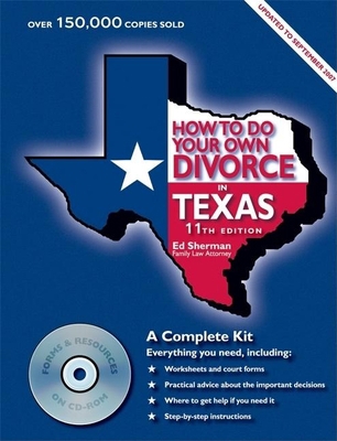 How to Do Your Own Divorce in Texas: A Complete... 0944508634 Book Cover