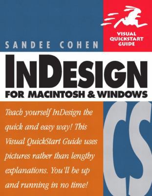 InDesign CS for Macintosh and Windows 0321213483 Book Cover