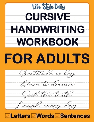 Cursive Handwriting Workbook For Adults: Callig... 8367484851 Book Cover