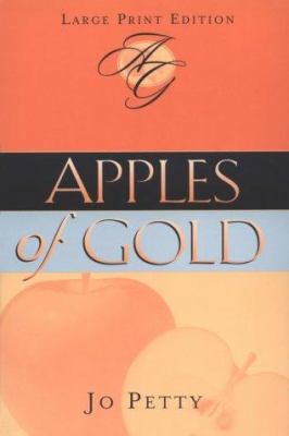 Apples of Gold [Large Print] 0802725023 Book Cover