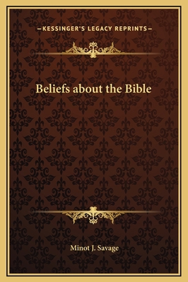 Beliefs about the Bible 1169287042 Book Cover