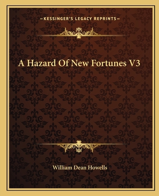 A Hazard Of New Fortunes V3 1162648724 Book Cover