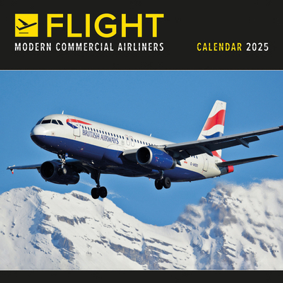 2025 Flight, Modern Commercial Airliners Wall c... 1529845149 Book Cover
