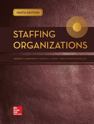 Looseleaf for Staffing Organizations 1260141330 Book Cover