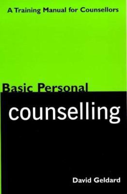 Basic Personal Counselling: A Training Manual f... 185343454X Book Cover