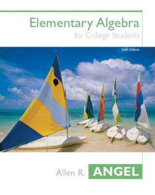 Elementary Algebra for College Students 0131400231 Book Cover