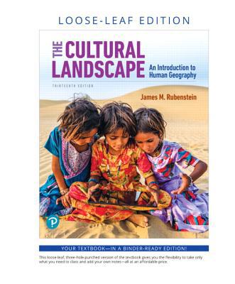 The Cultural Landscape: An Introduction to Huma... 0135204313 Book Cover