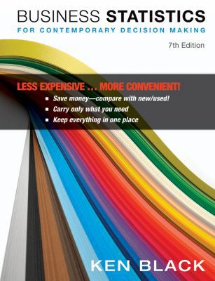 Business Statistics for Contemporary Decision M... 1118024117 Book Cover