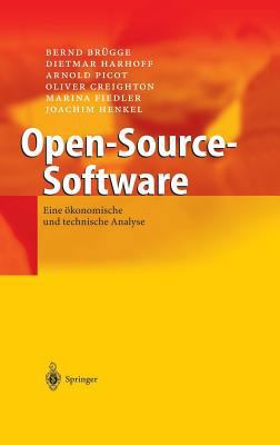 Open-Source-Software: Eine Ökonomische Und Tech... [German] 3540203664 Book Cover