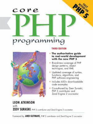 Core Php Programming (Prentice Hall Ptr Core Se... 0130463469 Book Cover