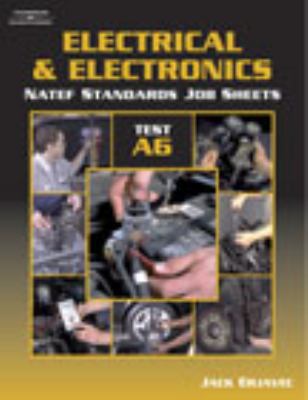 NATEF Standards Job Sheet - A6 Electrical and E... 0766863727 Book Cover