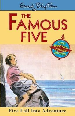 Five Fall into Adventure (The Famous Five) 0340765224 Book Cover