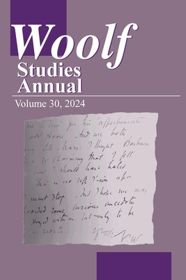 Woolf Studies Annual Volume 30 1935625934 Book Cover