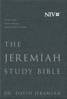 The Jeremiah Study Bible, NIV: What It Says. Wh... 1683973046 Book Cover