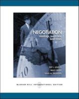 Negotiation B01CCPU4H4 Book Cover