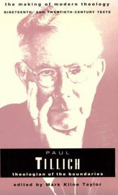 Paul Tillich : Theologian of the Boundaries B007CV3WZU Book Cover