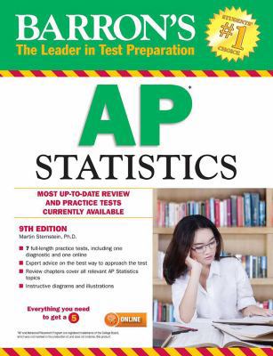 Barron's AP Statistics 1438009046 Book Cover