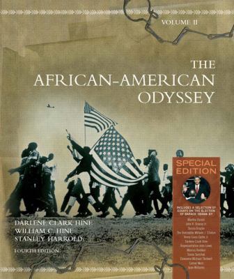 The African-American Odyssey, Volume II [With C... 0205728774 Book Cover
