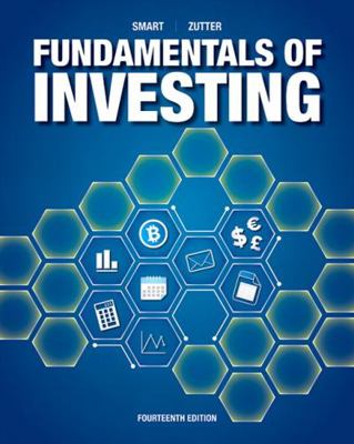 Fundamentals of Investing 0135175216 Book Cover
