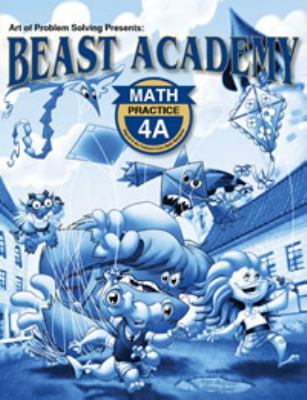 Beast Academy Practice 4A 1934124516 Book Cover