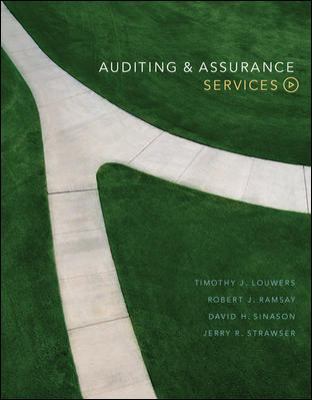 Auditing and Assurance Services 0072818352 Book Cover