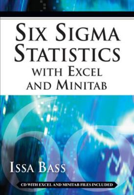 Six SIGMA Statistics with Excel and Minitab [Wi... B00A2KCO34 Book Cover