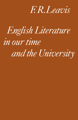 English Literature in Our Time and the Universi... 0521295742 Book Cover