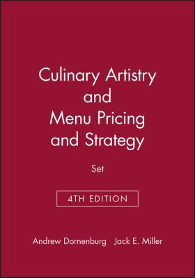 Culinary Artistry & Menu: Pricing and Strategy,... 0471378046 Book Cover