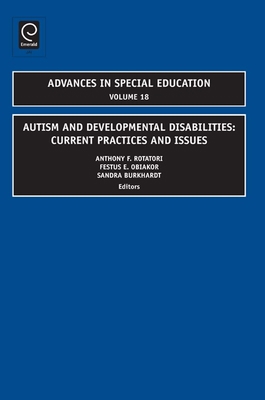 Autism and Developmental Disabilities: Current ... 1848553560 Book Cover