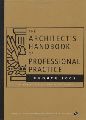 The Architect's Handbook of Professional Practice 0471719374 Book Cover