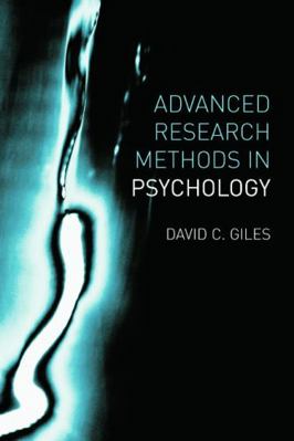 Advanced Research Methods in Psychology 0415653460 Book Cover