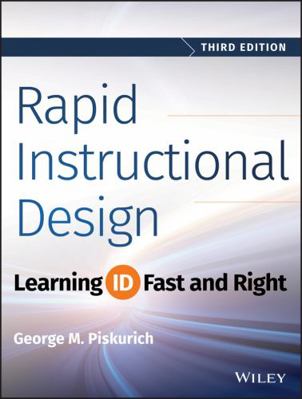 Rapid Instructional Design 1118973976 Book Cover
