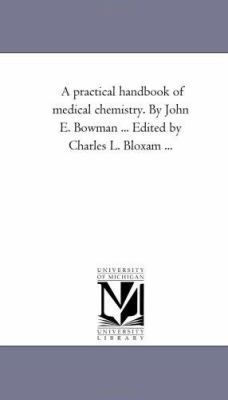 A Practical Handbook of Medical Chemistry. by J... 142553810X Book Cover