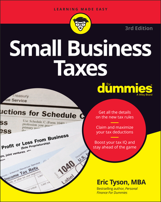 Small Business Taxes for Dummies 1119861144 Book Cover
