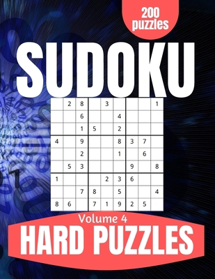 Hard Sudoku Puzzles: Difficult Large Print Sudo... [Large Print] B08Y4FHNH8 Book Cover