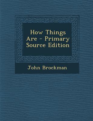 How Things Are [Russian] 1293783005 Book Cover