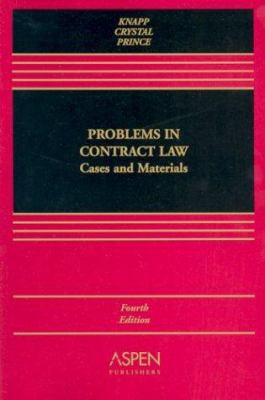 Problems in Contract Law: Cases and Materials 0735541515 Book Cover