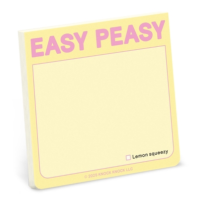 Easy Peasy Sticky Notes 1683495527 Book Cover