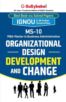 MS-10 Organizational Design, Development and Ch... 8189086693 Book Cover