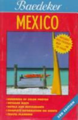 Baedeker Guide: Mexico (AA Baedeker's Guides) 0749514183 Book Cover