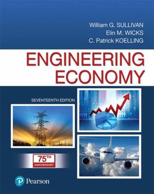 Engineering Economy Plus Mylab Engineering with... 0134873203 Book Cover