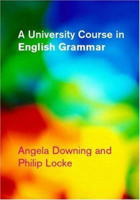 A University Course in English Grammar 041528810X Book Cover