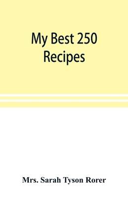 My best 250 recipes 9353898749 Book Cover