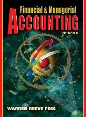 Financial and Managerial Accounting 0324188013 Book Cover