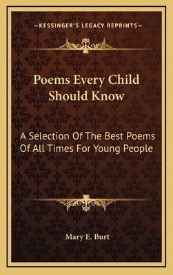 Poems Every Child Should Know: A Selection of t... 116343440X Book Cover