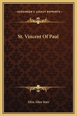 St. Vincent Of Paul 1169163378 Book Cover