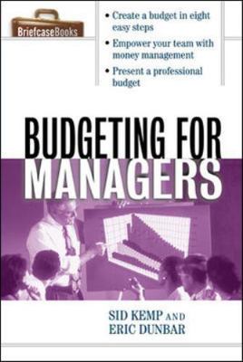 Budgeting for Managers 0071391339 Book Cover