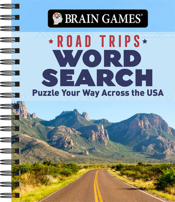 Brain Games - Road Trips Word Search: Puzzle Yo... B0FT7GJ7TJ Book Cover